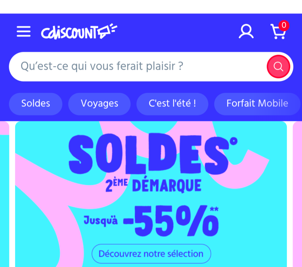 -25% chez Cdiscount