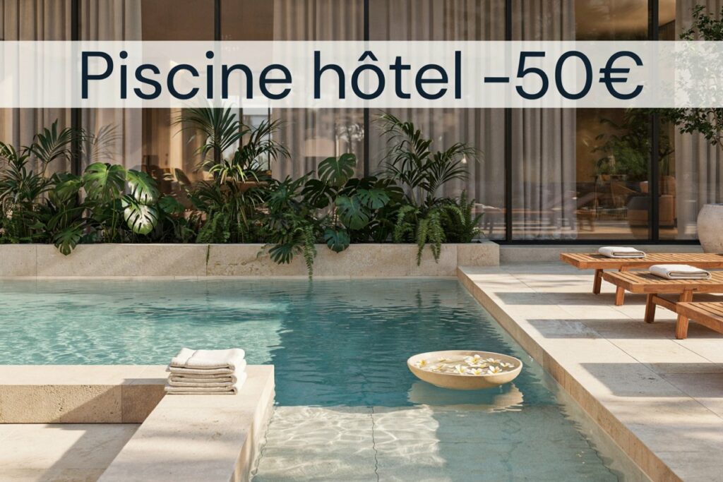 Piscine d’hotel à -50€